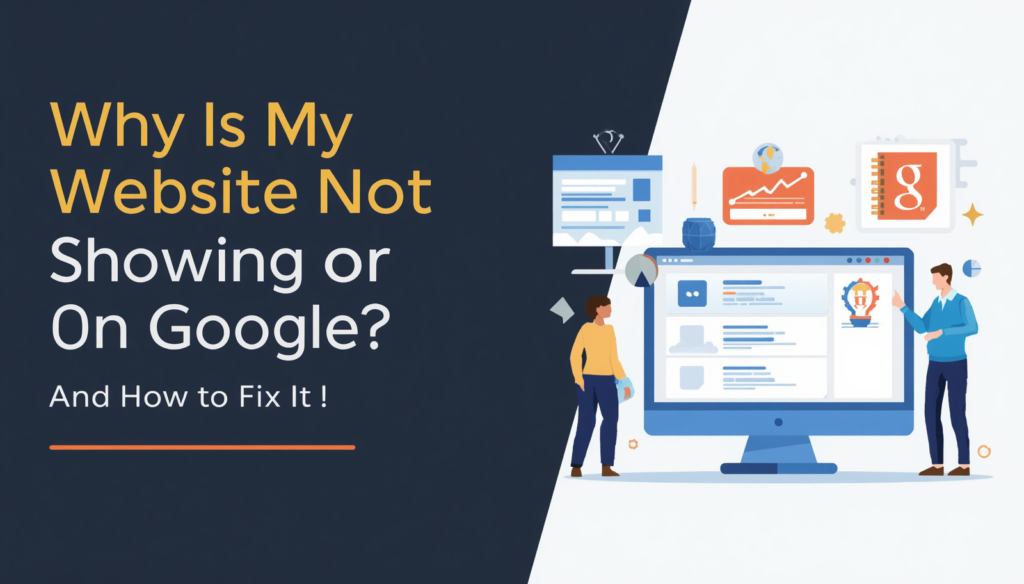 Why Is My Website Not Showing on Google (And How to Fix It)