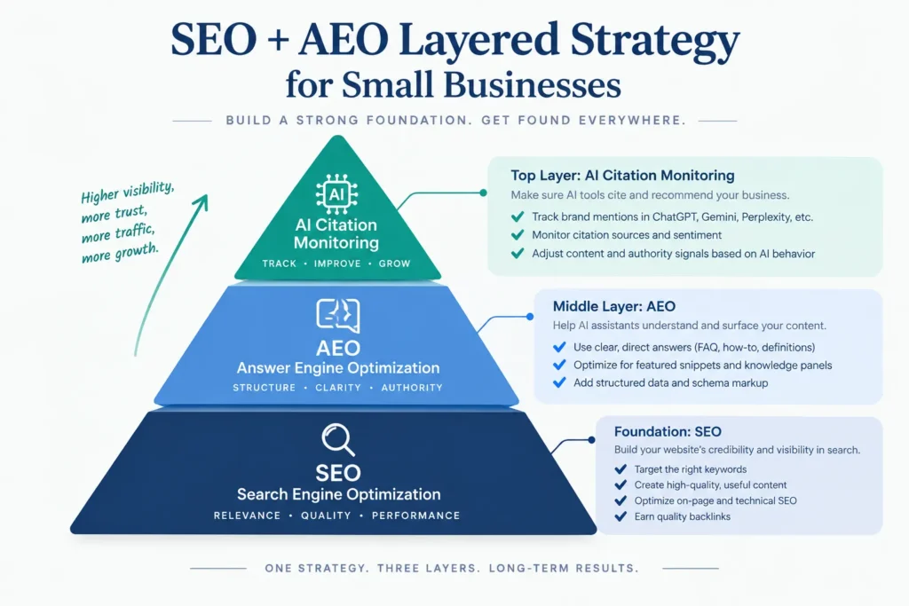 AEO vs GEO vs SEO