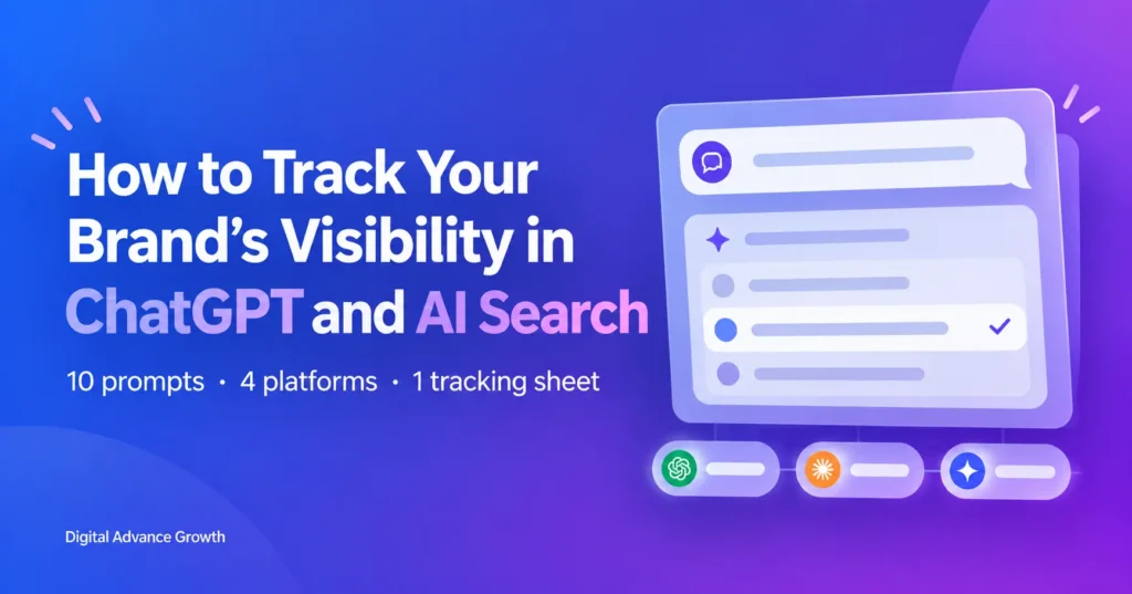 How to track brand visibility in ChatGPT and AI search